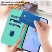 OPPO A5/A3 Pro 5G Green Leather Phone Case with Lanyard - 7