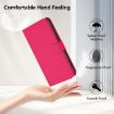 OPPO A5/A3 Pro 5G Leather Phone Case with Lanyard - Rose Red - 9