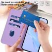 OPPO A5X 4G/5G Leather Phone Case with Lanyard - Lavender Purple - 5