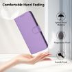 OPPO A5X 4G/5G Leather Phone Case with Lanyard - Lavender Purple - 9