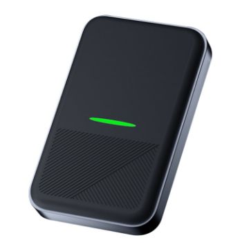 Wireless CarPlay & Android Auto Connectivity Box - Square Black - 1