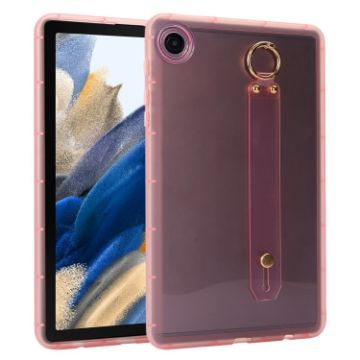 Samsung Galaxy Tab A8 10.5 2021 X200 Pink Wristband Holder Case - 1