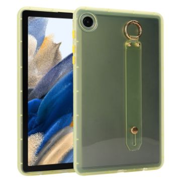 Samsung Galaxy Tab A8 10.5 2021 X200 Yellow Wristband Holder Case - 1