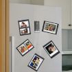 6" Black Magnetic Picture Photo Bag Album Frame, 5pcs Set - 1