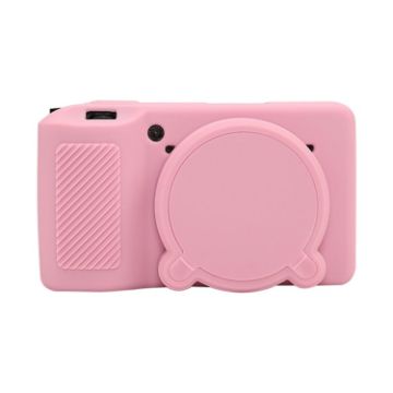 Ricoh GR III Pink Soft Silicone Protective Case - 1
