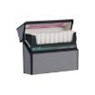 IQOS Series Electronic Cigarette Grooved Leather Storage Box - Grey - 1