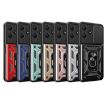 Redmi 12 5G Phone Case Green - Sliding Camera Cover TPU+PC Design - 2
