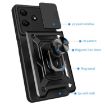 Redmi 12 5G Phone Case Green - Sliding Camera Cover TPU+PC Design - 3