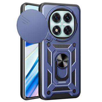 Redmi Note 14 Pro 5G Case - Blue Sliding Camera Cover TPU+PC Design - 1