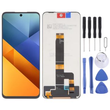 Xiaomi Poco M6 4G OEM LCD Screen & Digitizer Full Assembly Replacement - 1