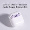 AirPods 4 Ear Cap Soft Silicone Protective Case - White - 6