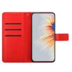 Xiaomi Poco F7 Pro/Ultra Red Flower Embossed Leather Phone Case - 4
