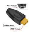 XT-012 XT60 Female to EC5 Female Adapter - Interchange Connector 70 Characters - 6