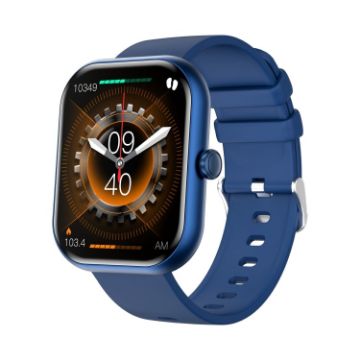 ZW65 2.01" Fitness Smart Watch - Blood Oxygen, Pressure, Heart Rate (Blue) - 1