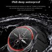 T82 1.43" Round Screen Smart Watch, BT Call, Heart Rate/BP/SpO2/Sleep, Red - 7