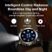 HT30 1.7" IP68 Waterproof Smart Watch, Camouflage Band, Flashlight, Compass - 6