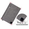 iPad Pro 13 2024 Grey TPU Leather Back Case with Wristband - 6