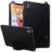 iPad Pro 13 2024 Black TPU Leather Back Case with Wristband - 1