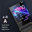 M7+ 4G Dual Screen Flip Phone, 6800mAh, Dual SIM, SOS, EU Plug, Black - 6