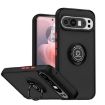 Google Pixel 9 Pro XL Q Shadow 1 Series Black+Red TPU PC Case with Ring - 1