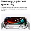 T92 1.81" IPS Smart Watch - Heart Rate, Blood Oxygen, Pressure (Red) - 5