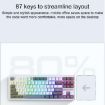 AULA F87 Pro 87-Key RGB Mechanical Keyboard - Wired/2.4G/Bluetooth - 2