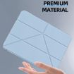 iPad Pro 13 2024 Y-Shape Leather Case Ice Blue - Mutural - 6