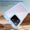 For Honor X5b Plus Acrylic Hybrid TPU Phone Case - Blue Colorful Series - 3
