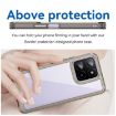 For Honor X5b Acrylic Hybrid TPU Phone Case - Transparent Grey - 4