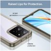 For Honor X5b Acrylic Hybrid TPU Phone Case - Transparent Grey - 6