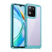 For Honor X6b Acrylic Hybrid TPU Phone Case - Transparent Blue - 1