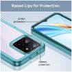 For Honor X6b Acrylic Hybrid TPU Phone Case - Transparent Blue - 6