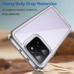 For Honor X6a Colorful Series Acrylic Hybrid TPU Phone Case Transparent - 3