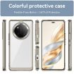 For Honor X9c Transparent Grey Acrylic Hybrid TPU Phone Case - 2