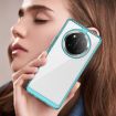 For Honor X9c Transparent Blue Acrylic Hybrid TPU Phone Case - 7