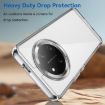 For Honor X60 Pro Transparent Acrylic Hybrid TPU Phone Case - 3