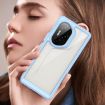 For Honor 300 Ultra Colorful Acrylic Hybrid TPU Phone Case - Blue - 7