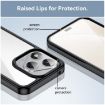 For Honor X70i Black Acrylic Hybrid TPU Phone Case - Colorful Series - 6