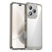 For Honor X70i Acrylic Hybrid TPU Phone Case - Transparent Grey - 1