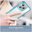 For Honor X70i Transparent Blue Acrylic TPU Phone Case - Colorful Series - 5