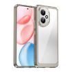 For Honor 400 Global 156.5mm Acrylic TPU Phone Case - Transparent Grey - 1