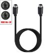 Mini DIN 5 Pin Audio/Video Cable 1.8m Straight to Straight - 3