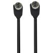 3m Mini DIN 5 Pin Core AV Cable - Straight to Straight - 1