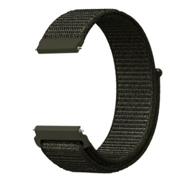 Samsung Galaxy Watch 42mm Nylon Braided Band Army Green - 1