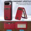 Google Pixel 10/10 Pro LC.IMEEKE L3 RFID Card Bag Magsafe Case Red - 3