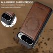 Google Pixel 10 Pro XL LC.IMEEKE L5 RFID Card Bag Magsafe Case Brown - 3