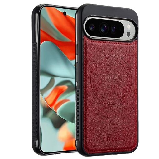 Google Pixel 10 Pro XL LC.IMEEKE Magsafe Phone Case - Red - 1