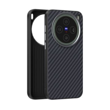 Vivo X200 Pro Mini ABEEL C Carbon Fiber 6D MagSafe Case (Black) - 1