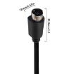 Mini DIN 7 Pin S-Video Cable 1.8m - Audio/Video Straight to Straight - 3