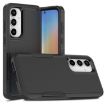 Samsung Galaxy A35/A55 5G Phone Case, 2 in 1 PC + TPU, Black - 1